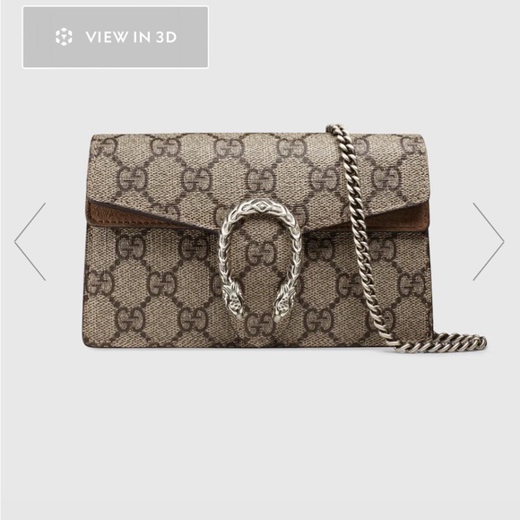 Gucci DIONYSUS GG SUPREME SUPER MINI BAG - Picture 14 of 16